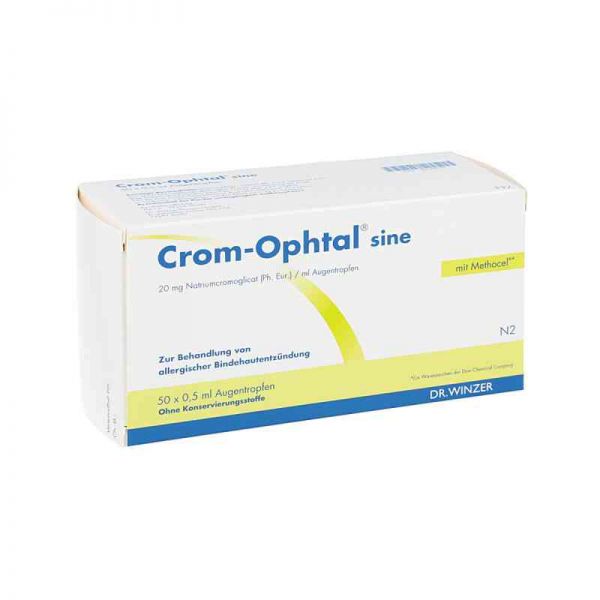 Crom-Ophtal sine Augentropfen (50X0.5 ml)