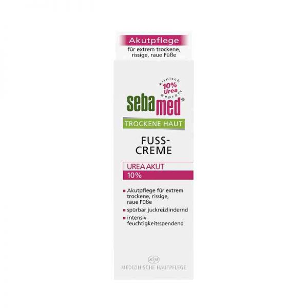 Sebamed Trockene Haut 10% Urea akut Fusscreme (100 ml)