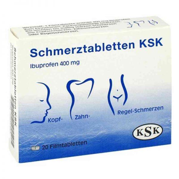 Schmerztabletten Ksk Filmtabletten (20 stk)
