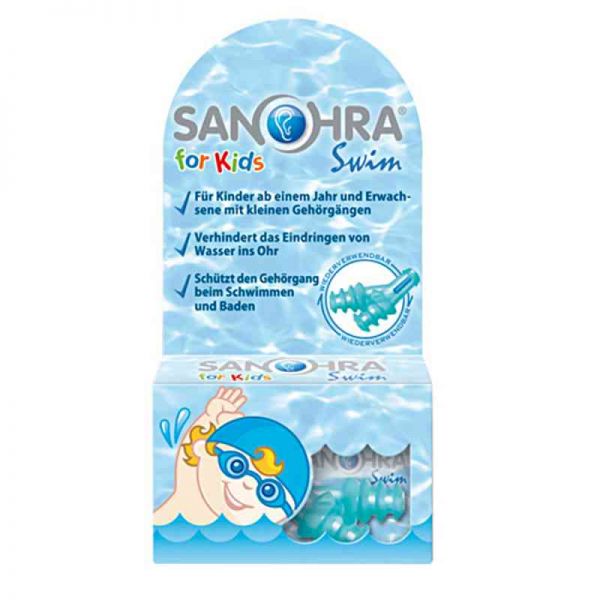 Sanohra swim für Kinder Ohrenschutz (2 stk)
