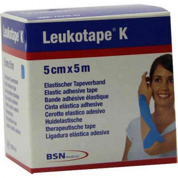 Leukotape K 5cm hellblau (1 stk)