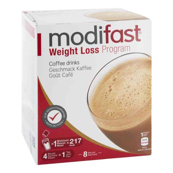Modifast Programm Drink Kaffee Pulver (8X55 g)