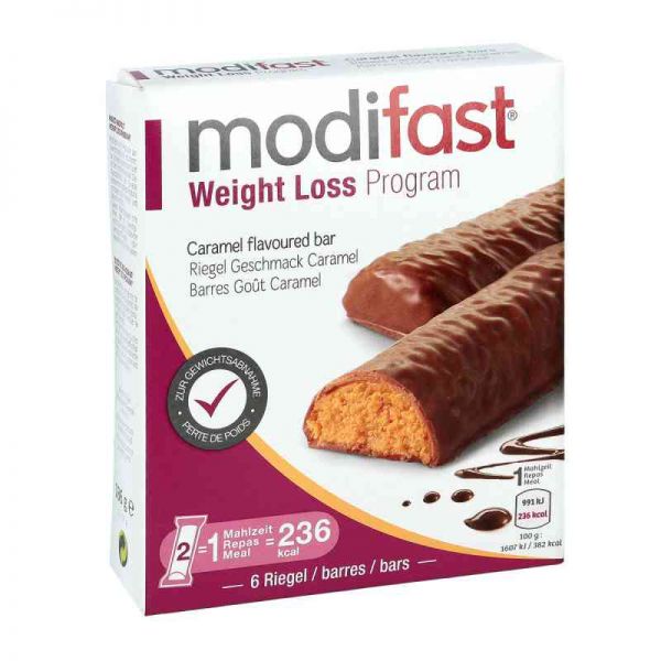 Modifast Lunch Riegel Karamell (6X31 g)