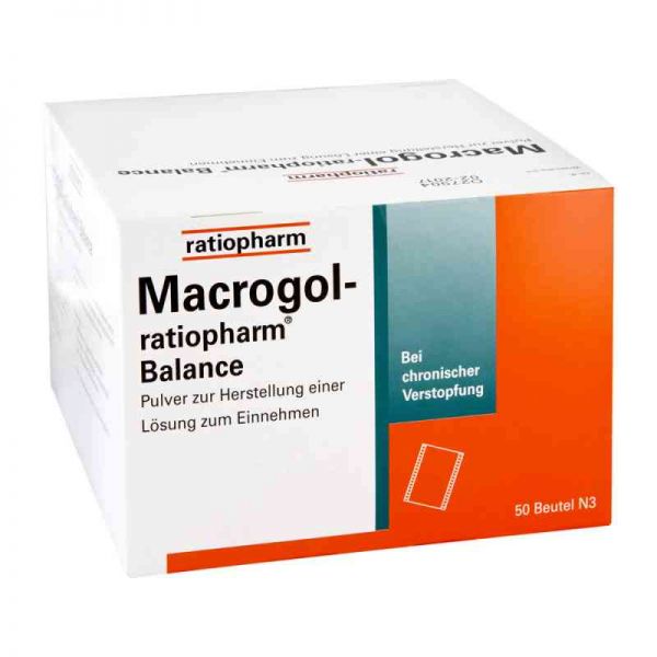 Macrogol-ratiopharm Balance (50 stk)