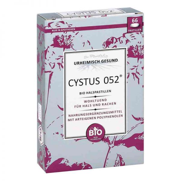 Cystus 052 Bio Halspastillen (66 stk)