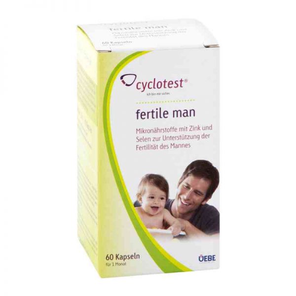 Cyclotest fertile man Mikronährstoffe Kapseln (60 stk)