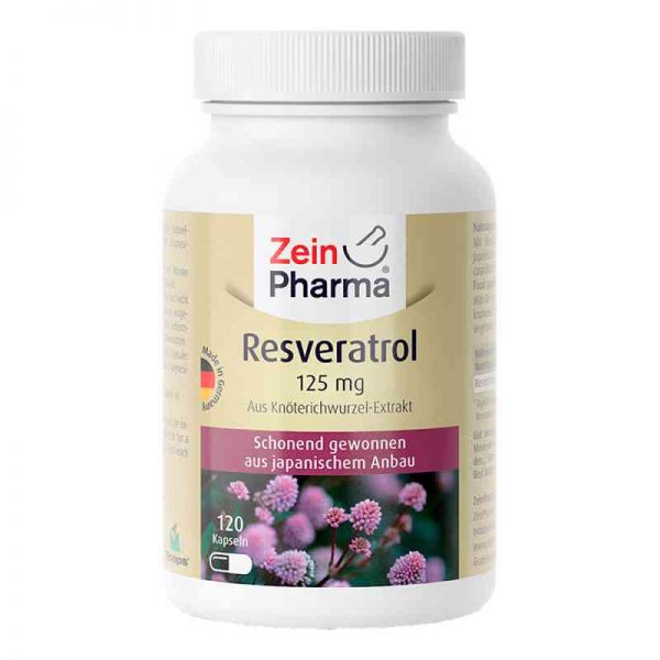 Resveratrol 125 Caps (120 stk)