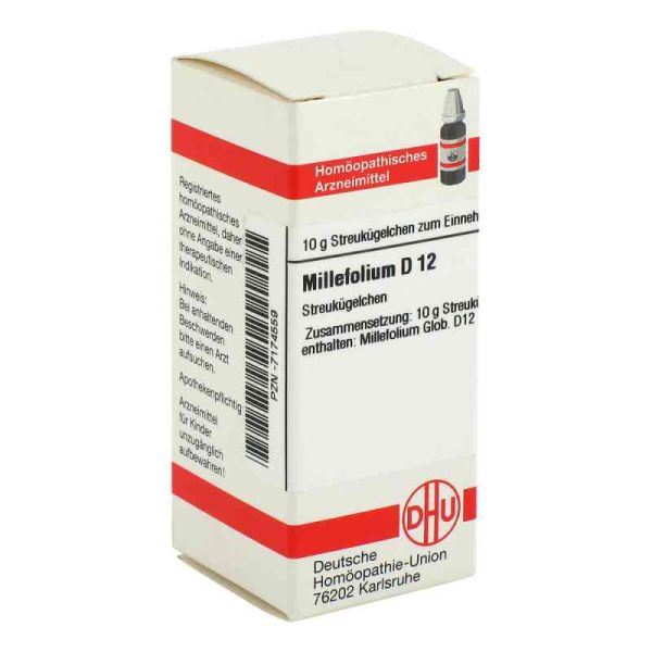 Millefolium D 12 Globuli (10 g)