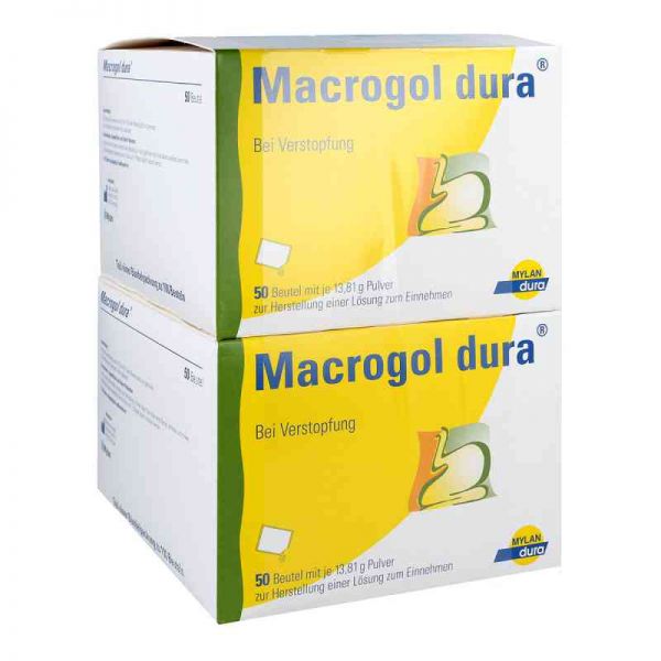 Macrogol dura Pulv.z.herst.e.lsg.z.einnehmen (100 stk)