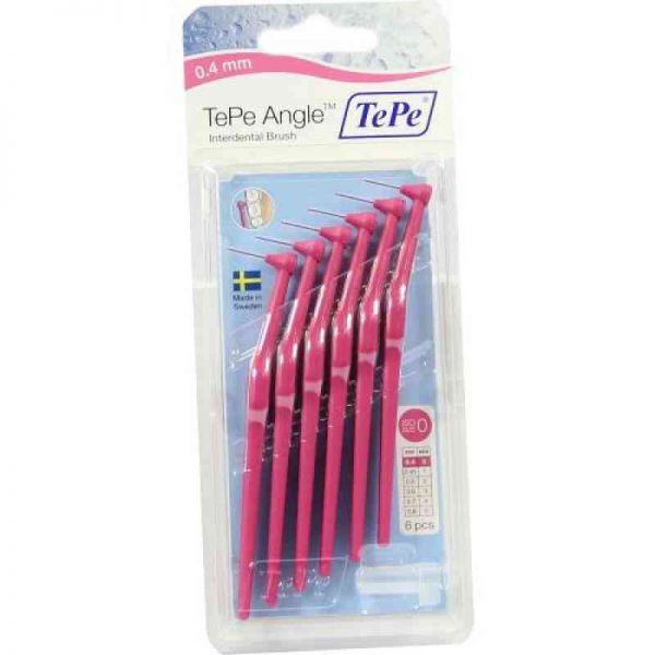 Tepe Angle Interdentalbürste 0,4mm pink (6 stk)