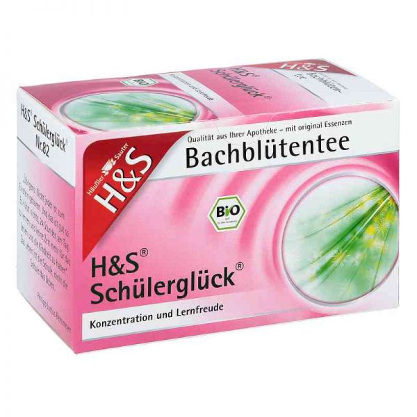 H&s Bachblüten Schülerglück-tee Filterbeutel (20 stk)