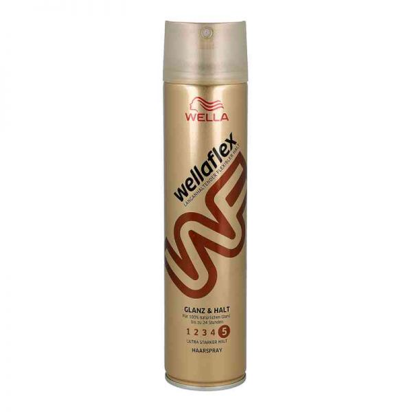 Wellaflex Glanz & Halt Haarspray ultra stark Stärke 5 (250 ml)