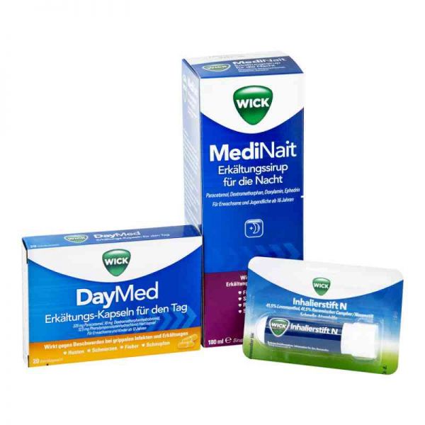 Wick MediNait, DayMed und Inhalierstift N Set (1 stk)
