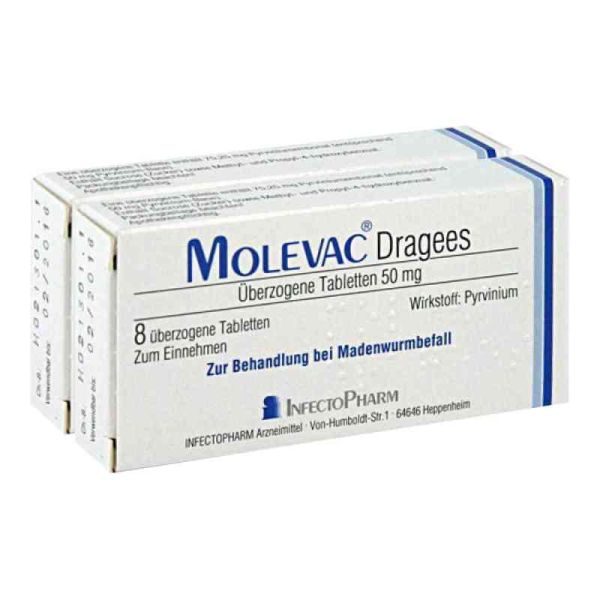 Molevac Dragees (2X8 stk)