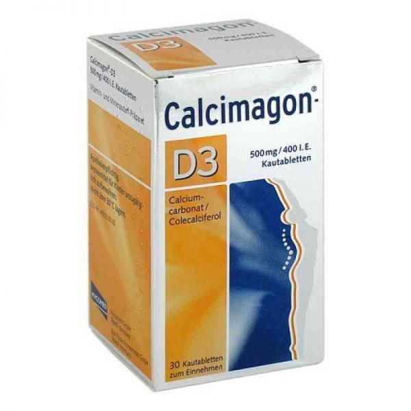 Calcimagon-D3 500mg/400 I.E. (30 stk)