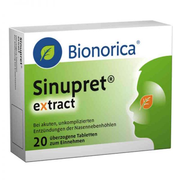 Sinupret extract überzogene Tabletten (20 stk)