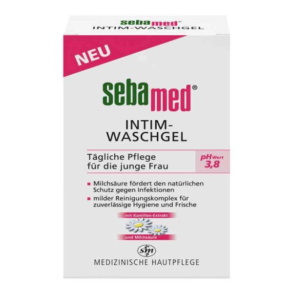Sebamed Intim Waschgel pH 3,8 für die junge Frau (200 ml)