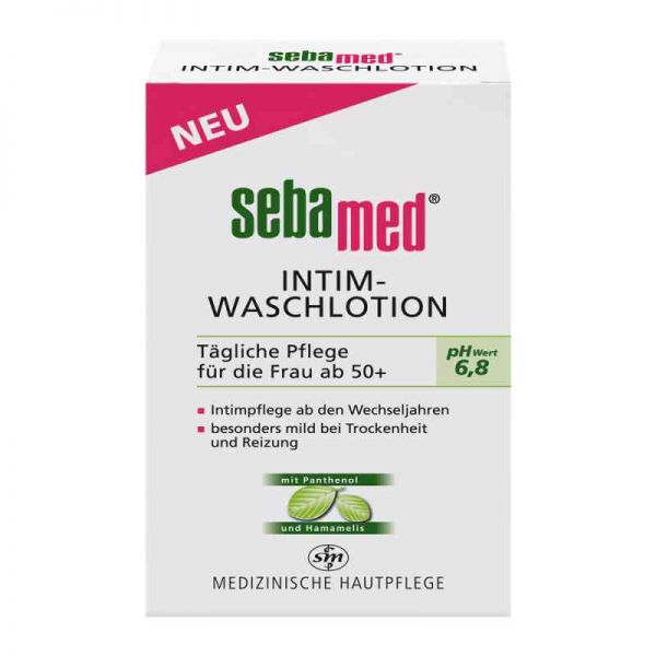 Sebamed Intim Waschlotion pH 6,8 für d.Frau ab 50 (200 ml)