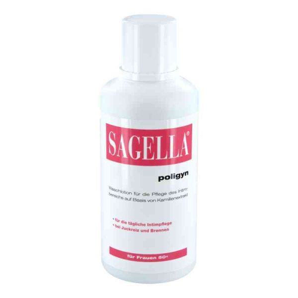 Sagella poligyn Intimwaschlotion für Frauen 50+ (500 ml)