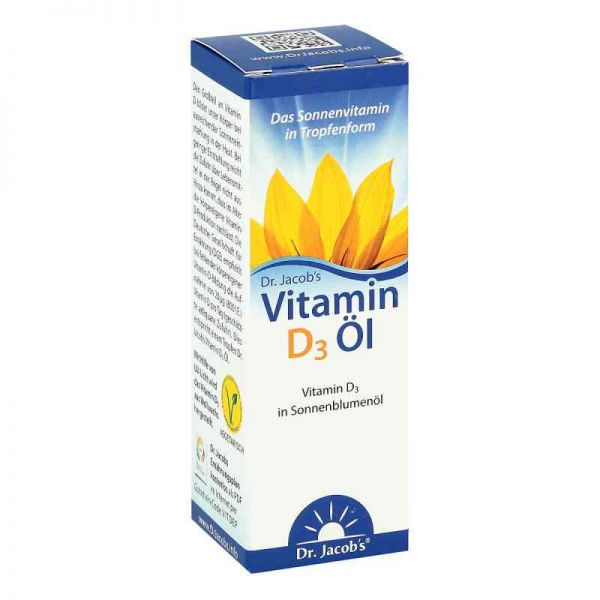 Vitamin D3 öl Doktor Jacob's Tropfen (20 ml)