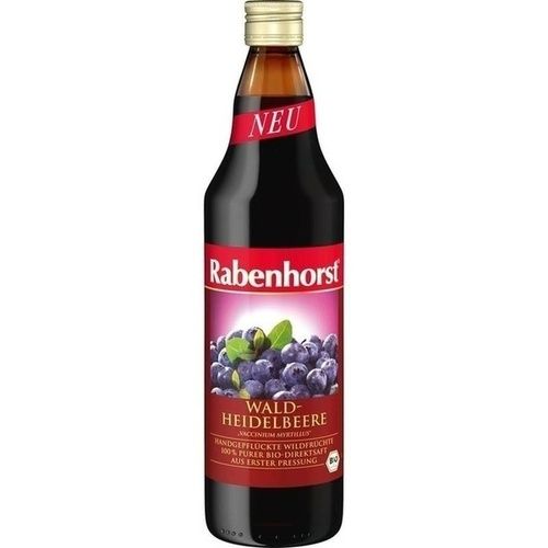 Rabenhorst Heidelbeer Muttersaft Bio, 700 ML