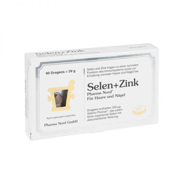 Selen+zink Pharma Nord Dragees (90 stk)