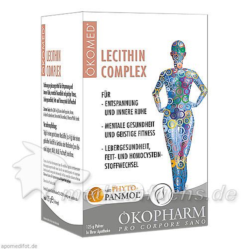 Lecithin Complex Pulver ÖKOMED, 125 G