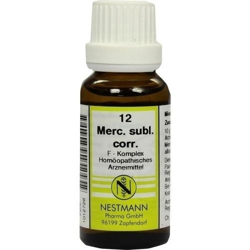 Mercurius subl.corr. F Komplex 12, 20 ML