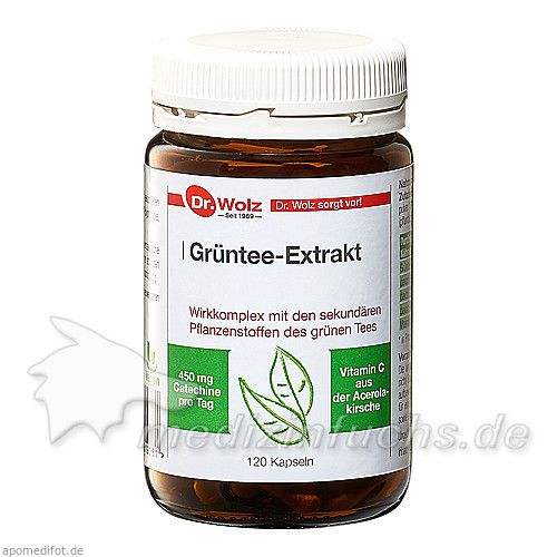 Grüntee-Extrakt Dr. Wolz, 120 ST