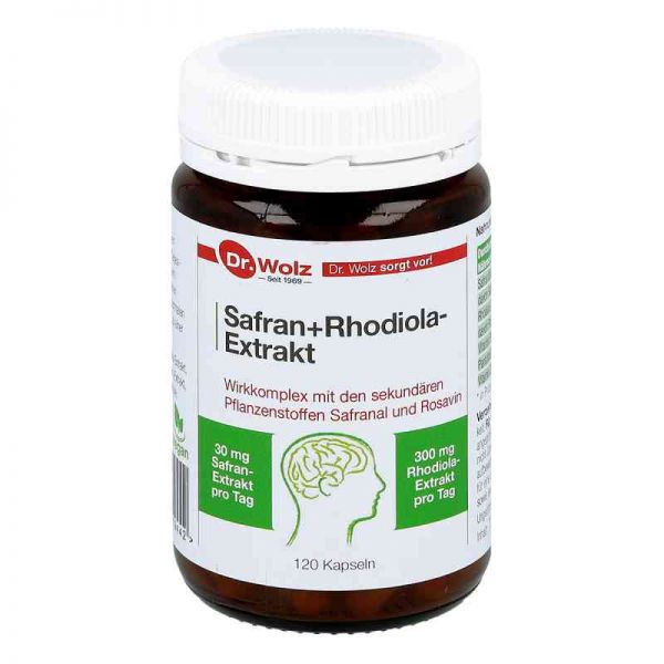 Safran+rhodiola-extrakt Doktor wolz Kapseln (120 stk)