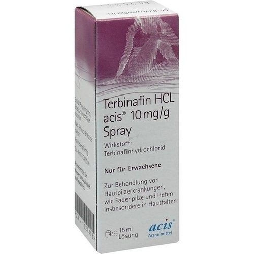 Terbinafin HCL acis 10mg/g Spray, 15 ML