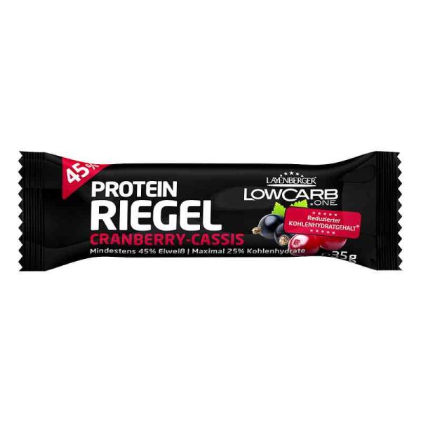 Layenberger Lowcarb.one Protein-riegel Cra.-cassis (35 g)