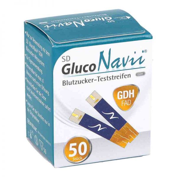 Sd Gluconavii Gdh Blutzucker-teststreifen (1X50 stk)