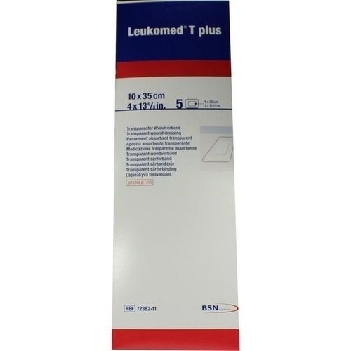 LEUKOMED TRANSP. PLUS STERILE PFL. 10x35 cm, 5 ST