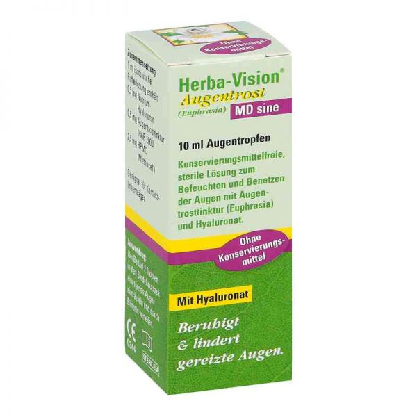 Herba-vision Augentrost Md sine Augentropfen (10 ml)