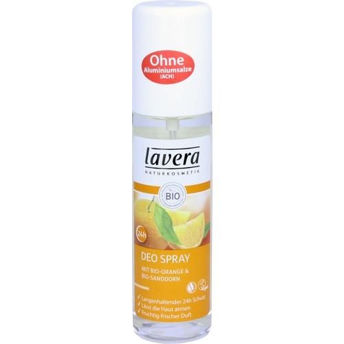 lavera DEO SPRAY Bio-Orange + Bio-Sanddorn, 75 ML