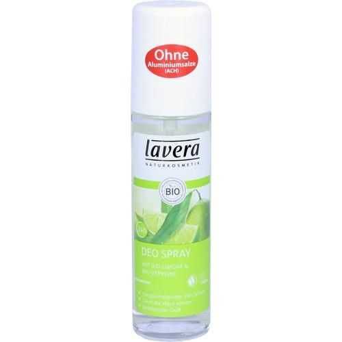 lavera DEO SPRAY Bio-Limone + Bio-Verveine, 75 ML