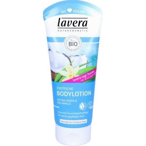 lavera BODYLOTION Bio-Kokos + Bio-Vanille, 200 ML