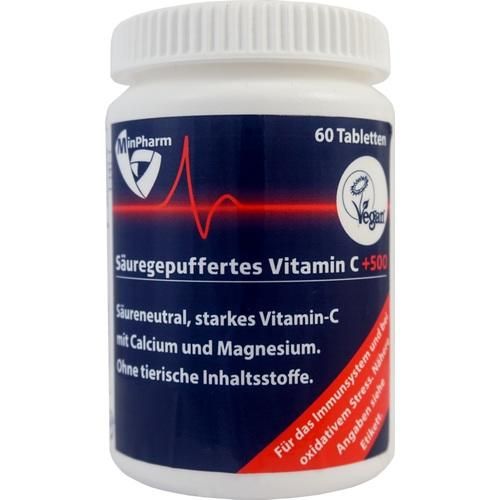 SÄUREGEPUFFERTES Vitamin C+500 Tabletten, 60 ST