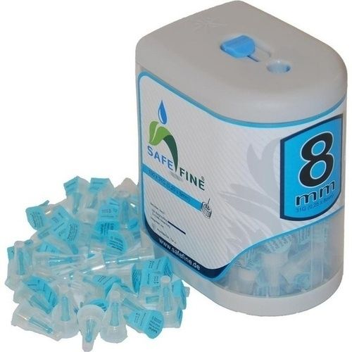 SAFE FINE 8mm Insulinpen-Nadeln 31G inkl. Box, 100 ST