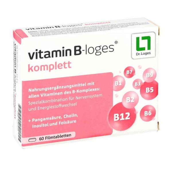 Vitamin B-loges komplett Filmtabletten (60 stk)