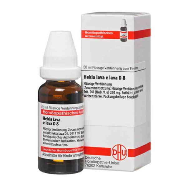 Hekla lava e lava D 8 Dilution (50 ml)