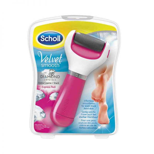 Scholl Velvet smooth Expr.pedi Hornhautentf.pink (1 stk)