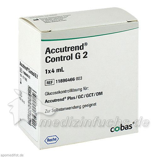 ACCUTREND CONTROL GLUCOSE, 1X4 ML
