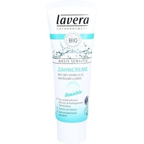 lavera basis Zahncreme Sensitiv dt., 75 ML