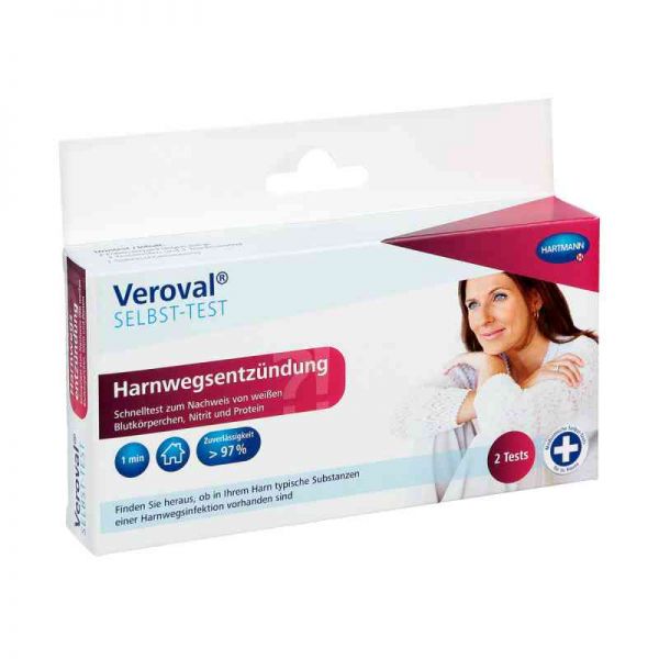 Veroval Harnwegsentzündung Selbsttest (2 stk)