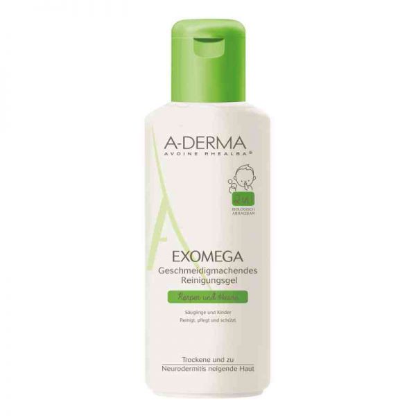 A-derma Exomega geschm.Reinigungsgel 2in1 (200 ml)