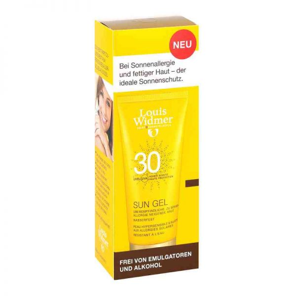 Widmer Sun Gel 30 leicht parfümiert (100 ml)