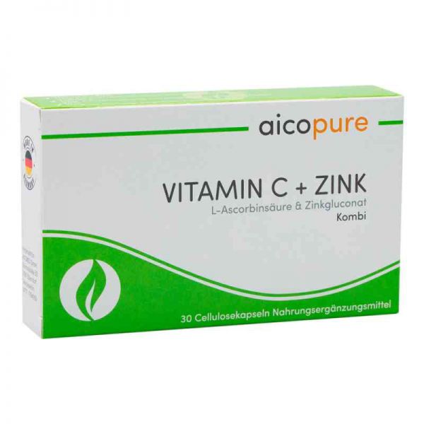 Vitamin C+zink Kapseln (30 stk)