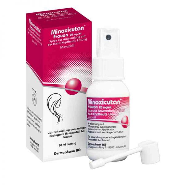 Minoxicutan Frauen 20 mg/ml Spray (60 ml)